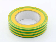 Изолента Fortisflex ПВХ 15x0.15х10 желто-зеленый картинка 